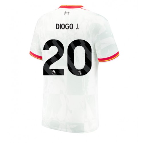 Fotballdrakt Herre Liverpool Diogo Jota #20 Tredjedrakt 2024-25 Kortermet